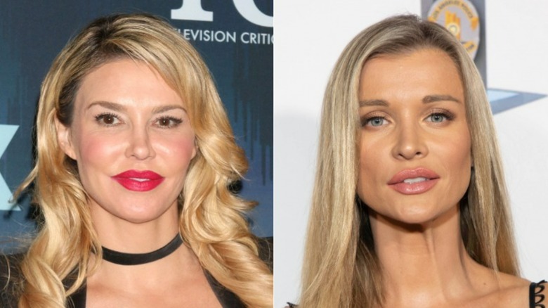 Brandi Glanville posing, Joanna Krupa posing