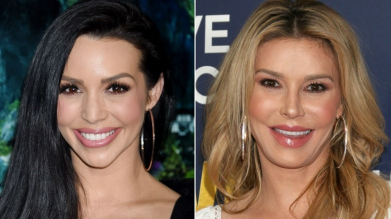 Scheana Shay smiling, Brandi Glanville smiling