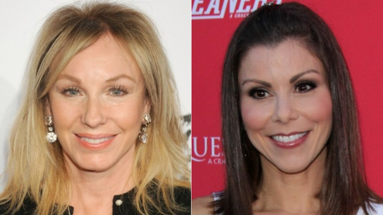 Lea Black smiling, Heather DuBrow smiling