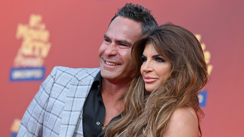 Teresa Giudice and Luis Ruelas posing