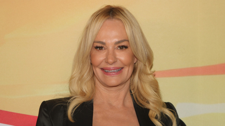 Taylor Armstrong posing at event