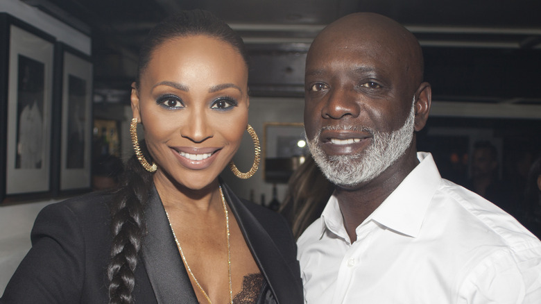 Cynthia Bailey and Peter Thomas at an event