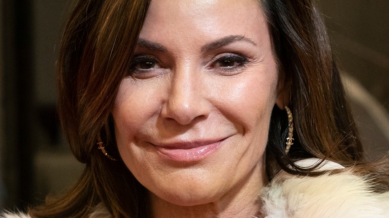 Luann de Lesseps smiling