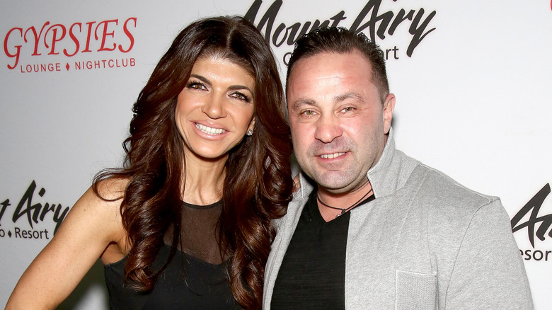Teresa Giudice and Joe Giudice smiling