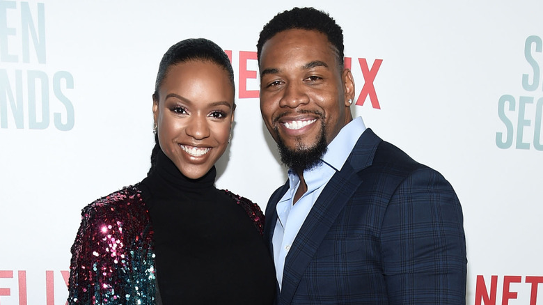 Michelle Mitchenor and Coley Mustafa Speaks at Netflix's "Seven Seconds" Premiere