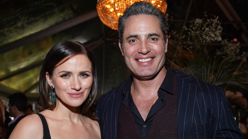 Shantel Vansanten and Victor Webster smiling