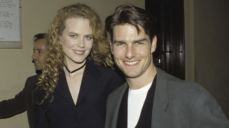 Nicole Kidman and Tom Cruise in Sydney, Australia in 2001