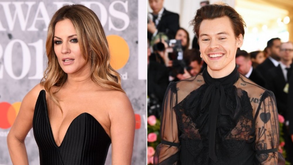Caroline Flack and Harry Styles