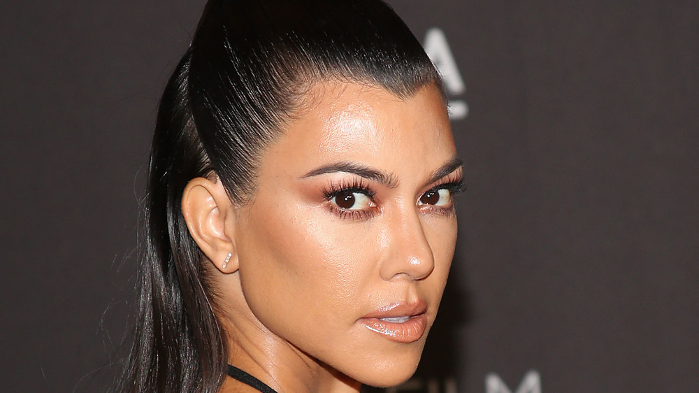 Kourtney Kardashian at a LACMA event in 2018