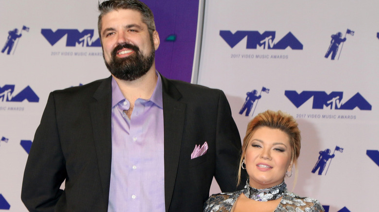 Andrew Glennon and Amber Portwood, both smiling