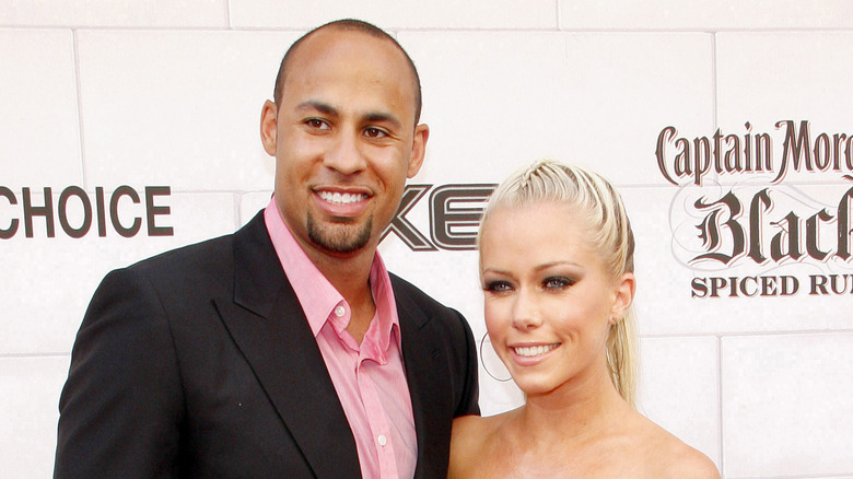 Hank Baskett and Kendra Wilkinson at an event 