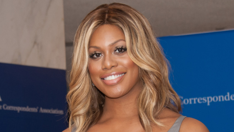 Laverne Cox smiling