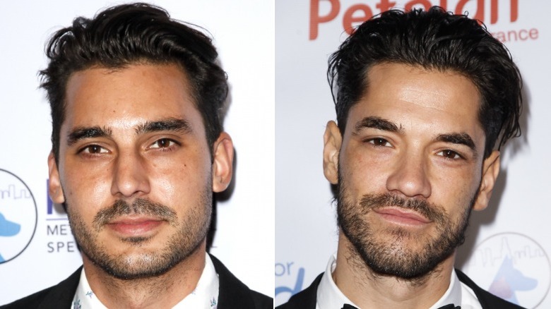 Max Boyens, left, and Brett Caprioni, right