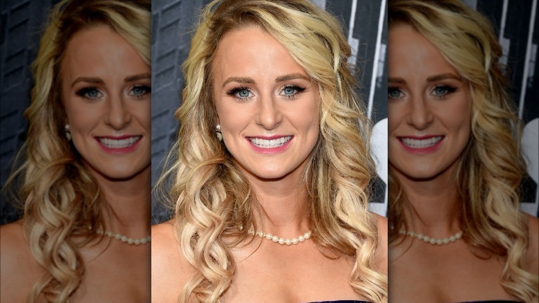 Leah Messer posing at an event