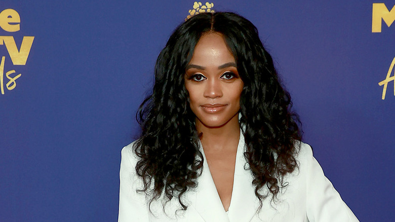 Rachel Lindsay posing at an event