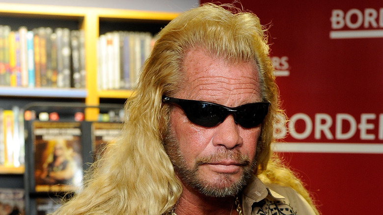 Dog the Bounty Hunter posing