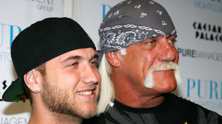 Nick and Hulk Hogan