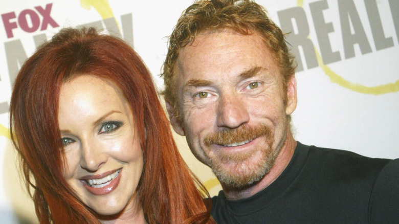 Danny and Gretchen Bonaduce, both smiling