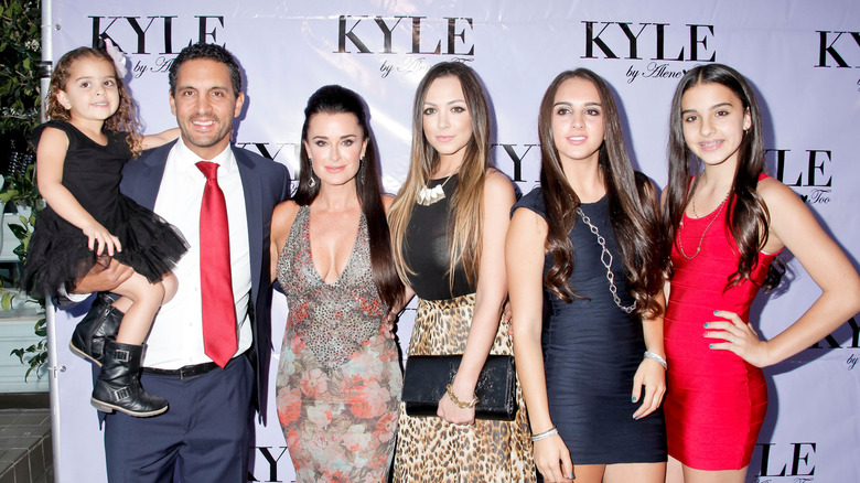 The Richards-Umansky family at a red carpet event