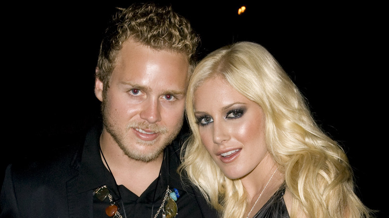 Spencer Pratt and Heidi Montag smiling