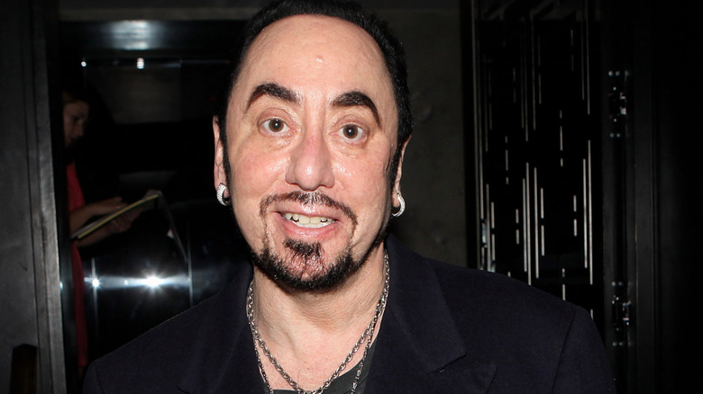 David Gest from Celebrity Big Brother smiling