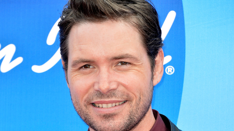 Michael Johns from American Idol smiling