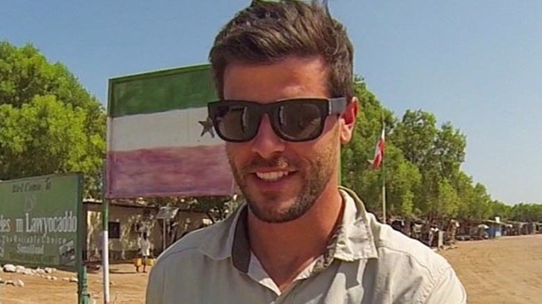 Eric Hill smiling sunglasses