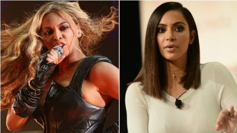 Beyonce Kim Kardashian