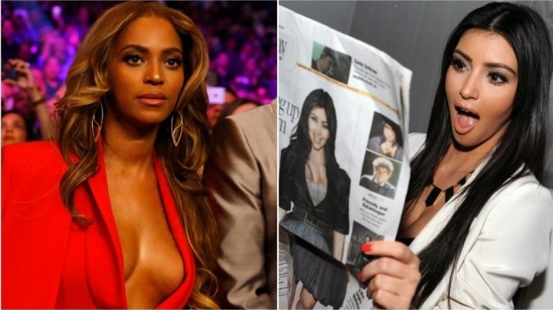 Beyonce Kim Kardashian