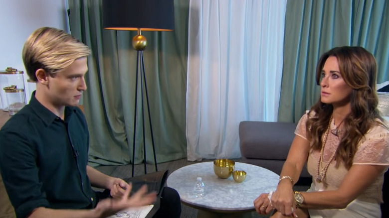 Tyler Henry and Kyle Richards screenshot