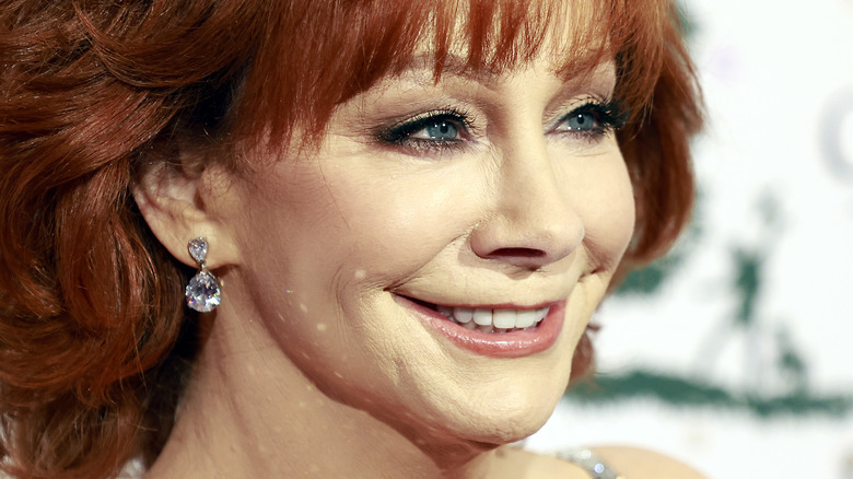 Reba McEntire smiling