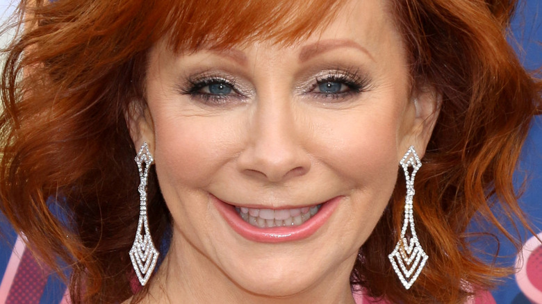 Reba McEntire smiling