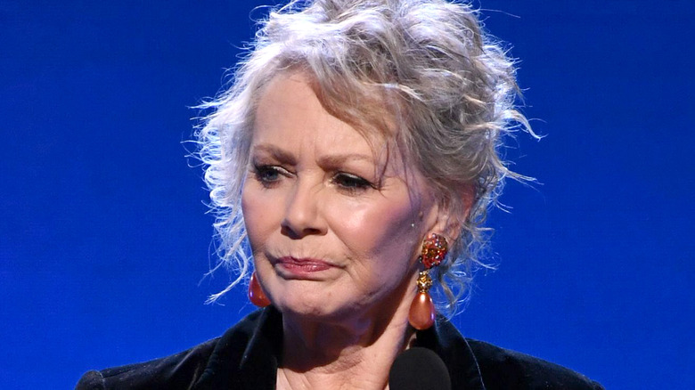 Jean Smart accepting an award onstage