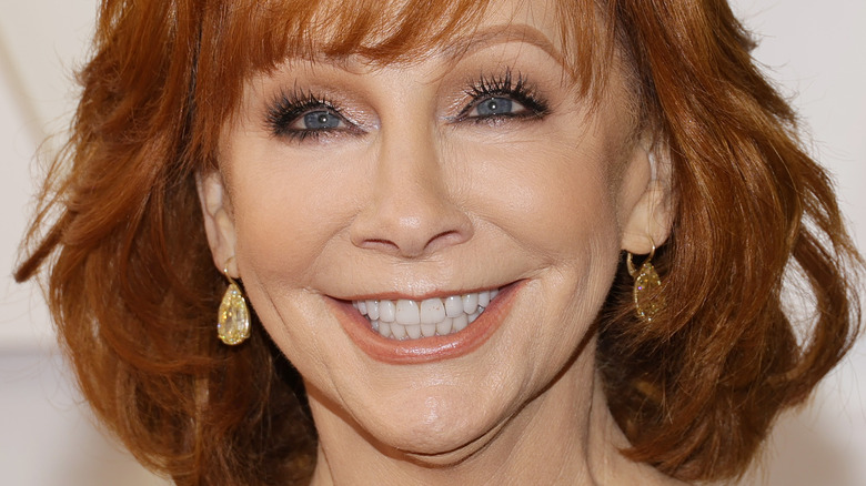 Reba McEntire smiling