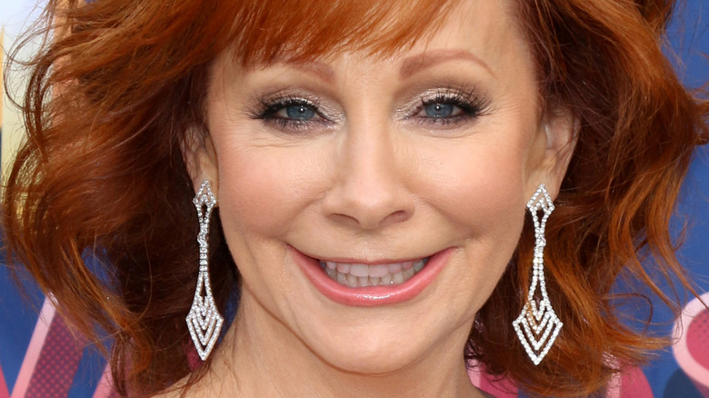 Reba McEntire smiling