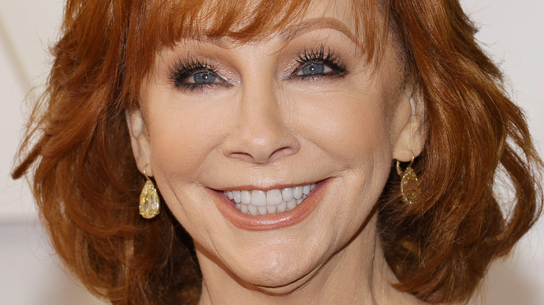 Reba McEntire smiling