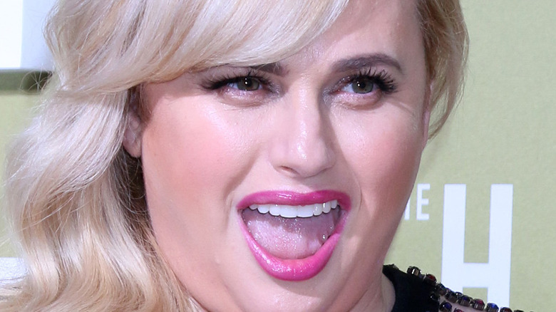 Rebel Wilson on the red carpet