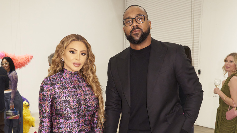 Larsa Pippen jumpsuit Marcus Jordan glasses