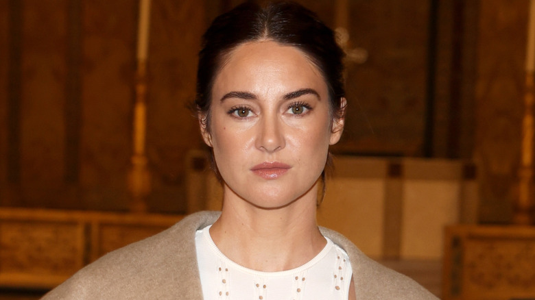 Shailene Woodley at Prabal Gurung show during September 2025 New York Fashion Week