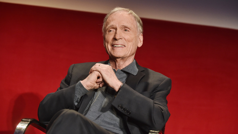 Close-up of Dick Cavett.