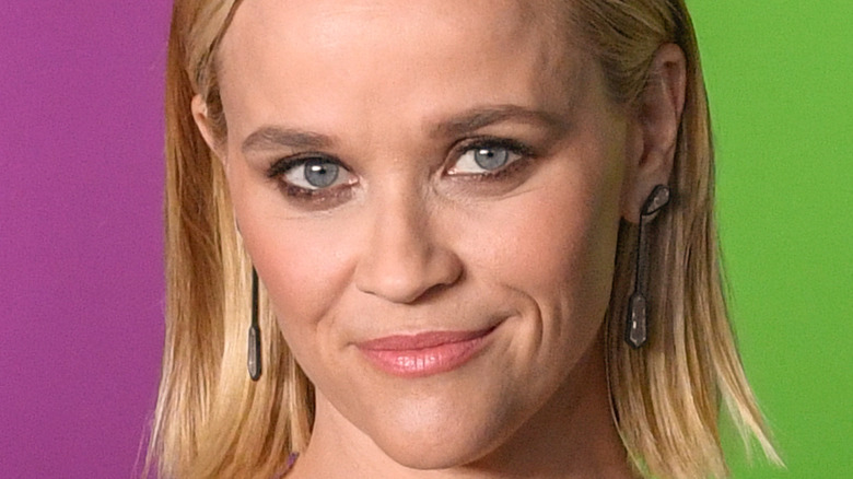 Reese Witherspoon giving a small smile