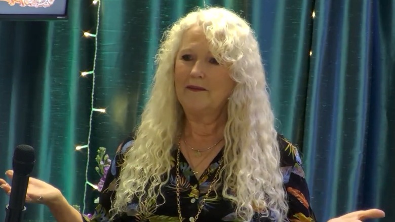 Sherry Hursey preaching at Unity of The Oaks