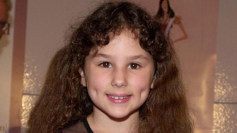 Hallie Kate Eisenberg arriving at the Los Angeles premiere of ''Beautiful''