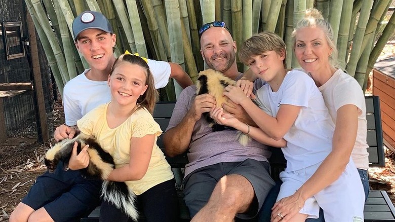 Baeumler family relaxing