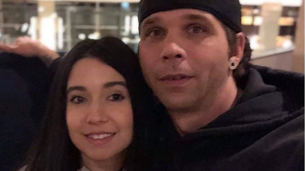 Carmela and Jeremiah Raber posing for a selfie together