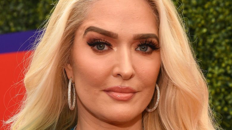 Erika Jayne, 2021 red carpet photo, not smiling 