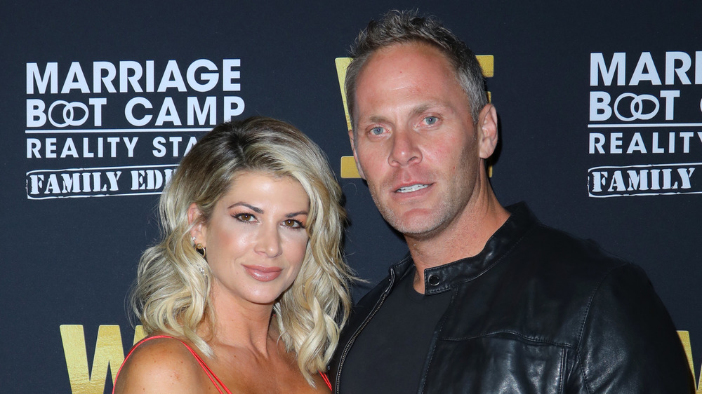 Alexis Bellino and Andy Bohn on the red carpet