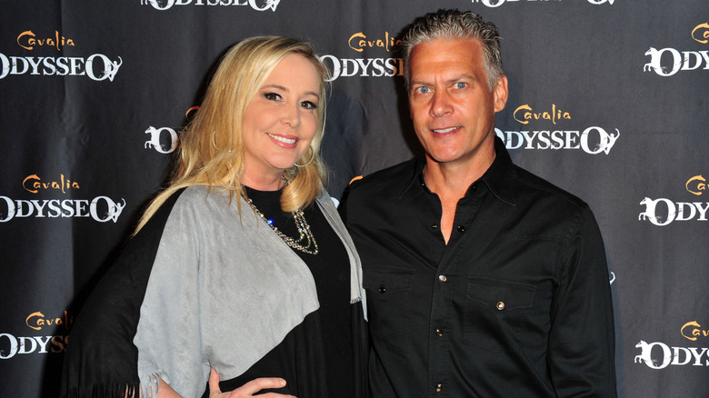Shannon and David Beador pose 