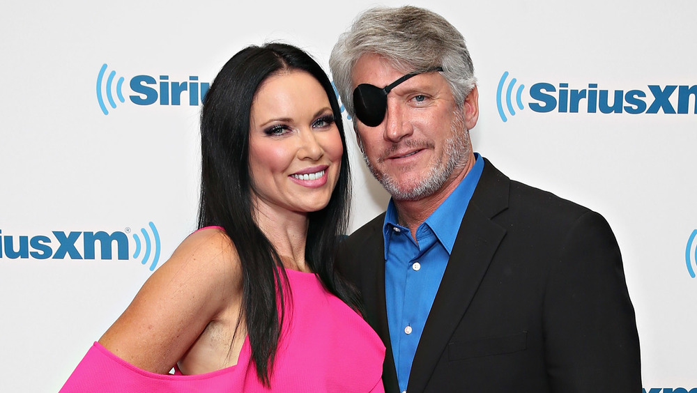 LeeAnne Locken and Rich Emberlin on a red carpet
