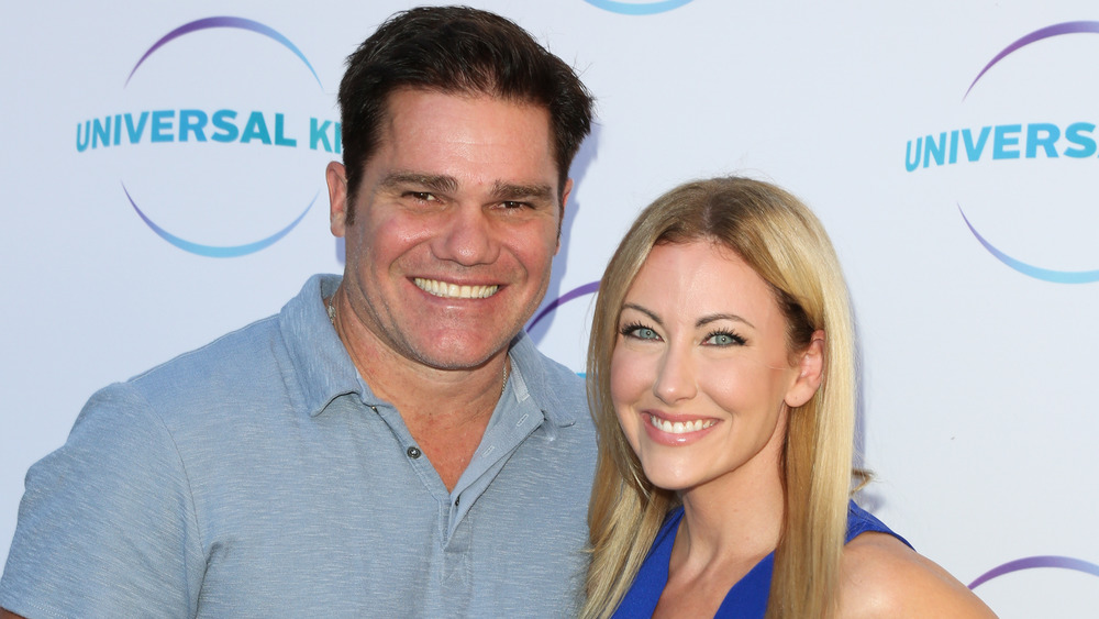 RHOD's Travis and Stephanie Hollman posing on the red carpet